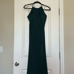Jenny Yoo Naomi Dress in Emerald Green